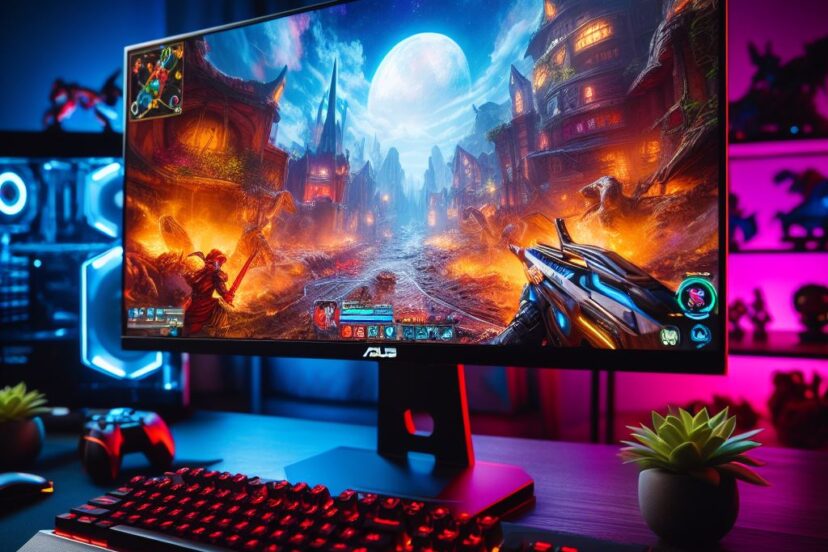 ASUS TUF gaming monitor