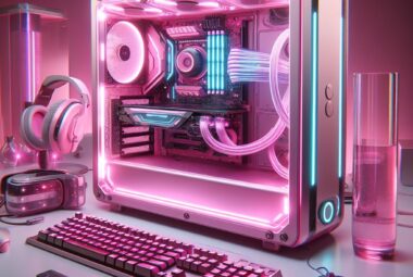 pink gaming pc